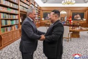 四平金正恩会见绍伊古 称将继续支持俄对乌行动