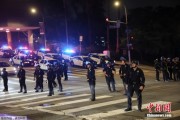 四平约200名海军陆战队士兵进驻洛杉矶 开始执行警戒守卫任务